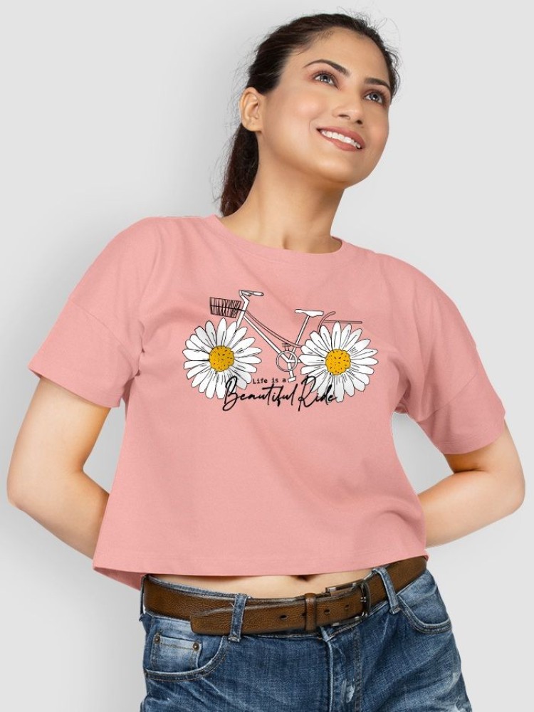 Life is Beautiful Crop Top T-shirt