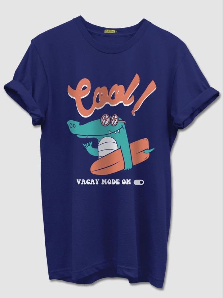 Vacay Mode On Half Sleeve T-shirt for Men