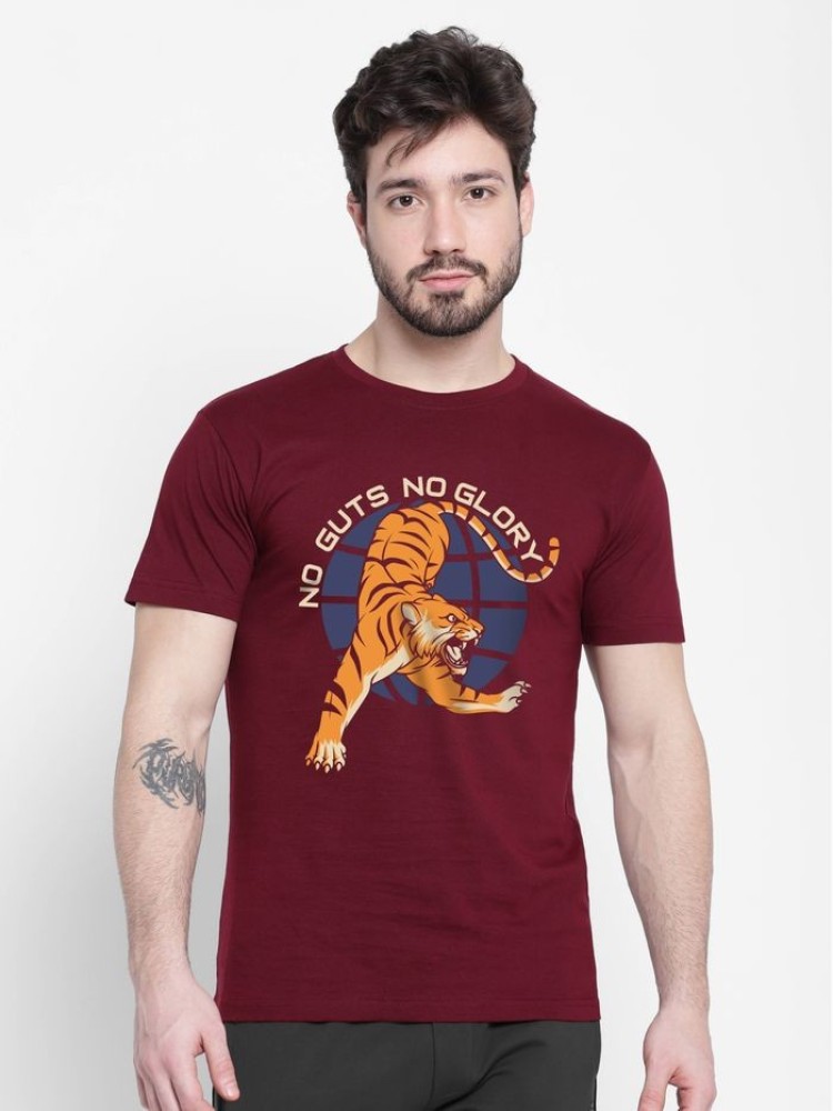 No Guts Free Half Sleeve T-shirt for Men