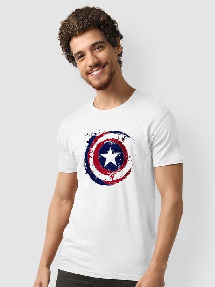 Shield Half Sleeve Mens T-shirt