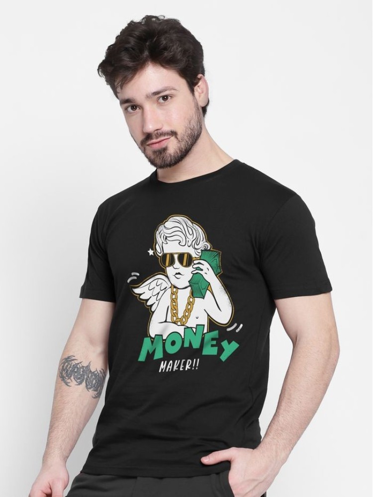 Money Maker Half Sleeve T-shirt for Men