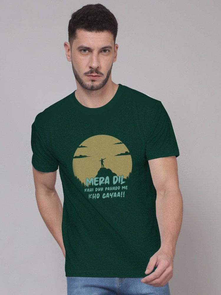 Mountains Lover Printed T-shirt for Men