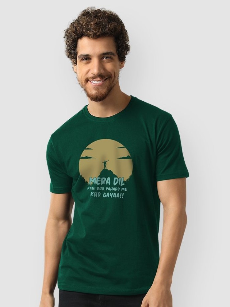 Mountains Lover Printed T-shirt for Men