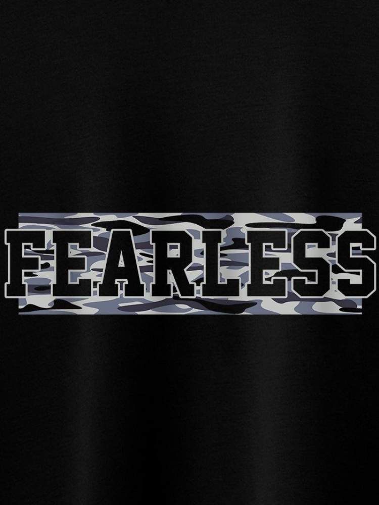 Be Fearless Crop Top T-shirt