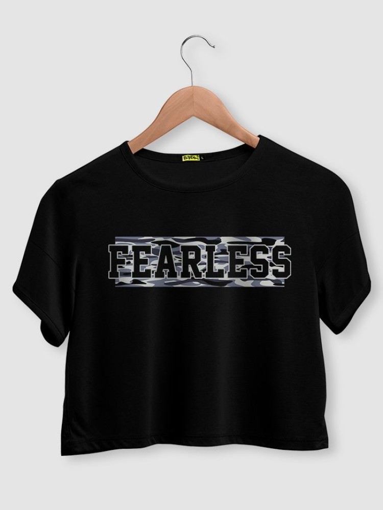 Be Fearless Crop Top T-shirt