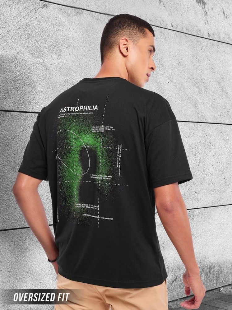 Astrophilia Printed Oversized T-shirt for Men