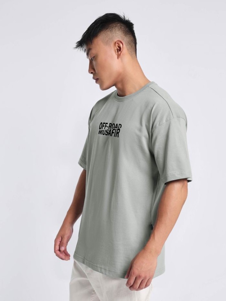 Off-Road Musafir Printed Oversized T-shirt for Men