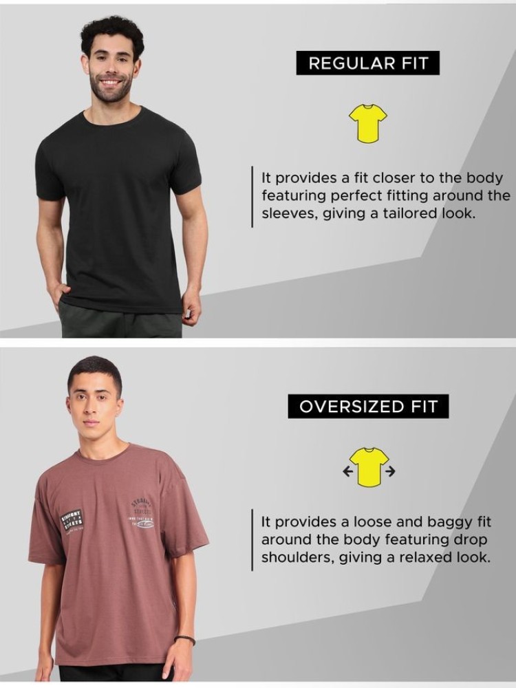 Big Plans Printed Oversized T-shirt for Men