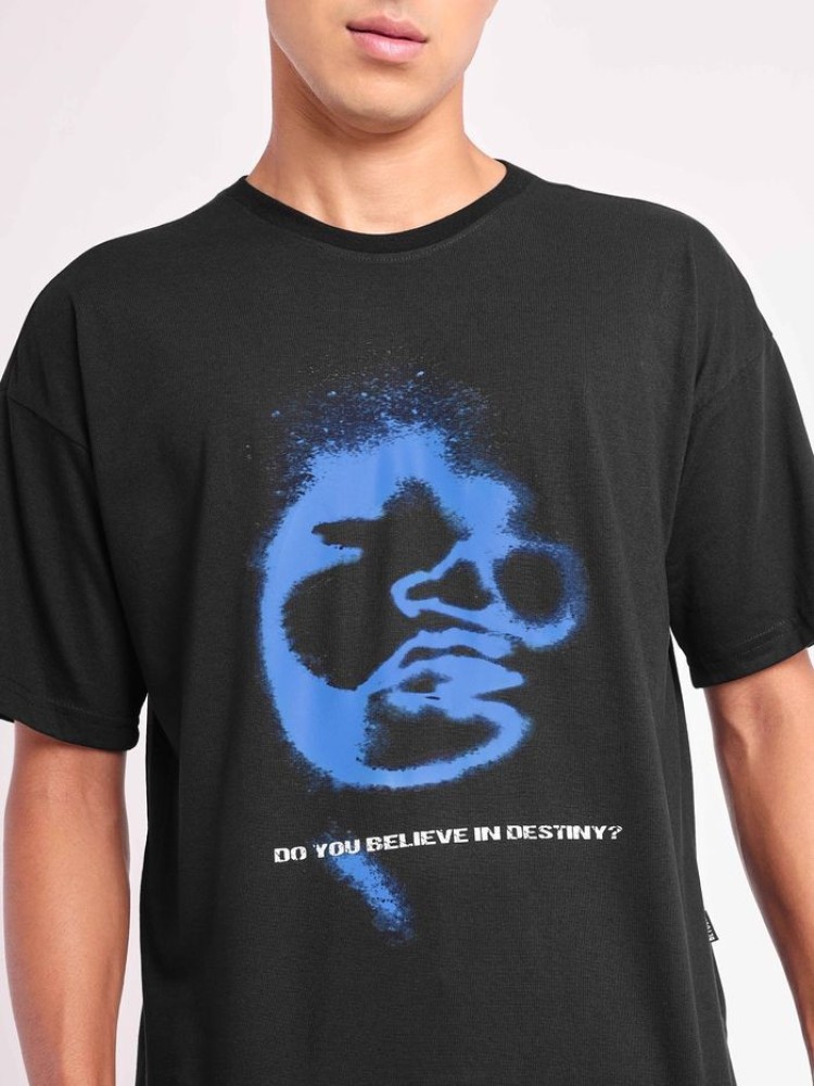 Destiny Printed Oversized T-shirt for Men
