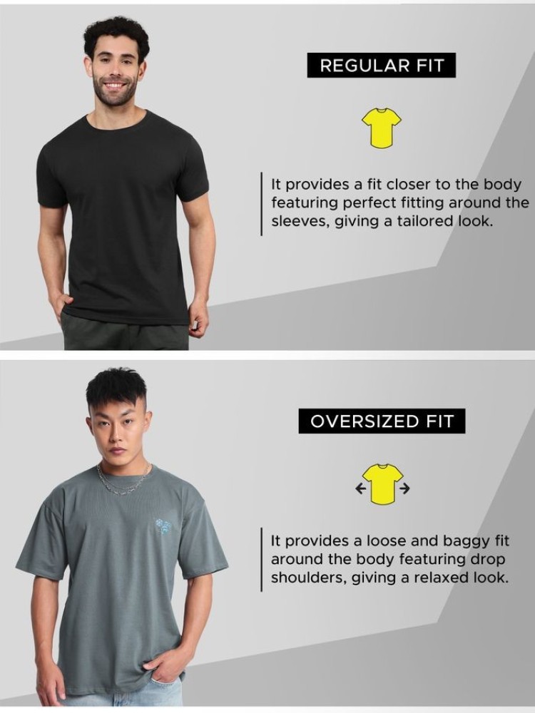 Shake Em Up Printed Oversized T-shirt for Men