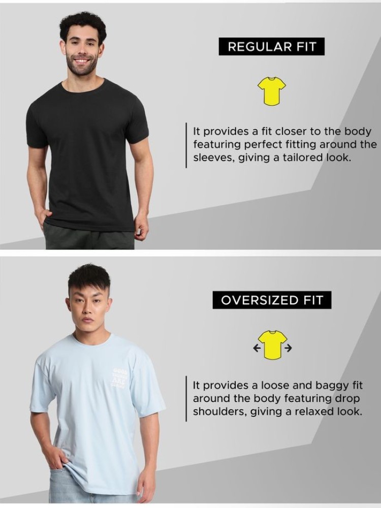 Good Things Printed Oversized T-shirt for Men