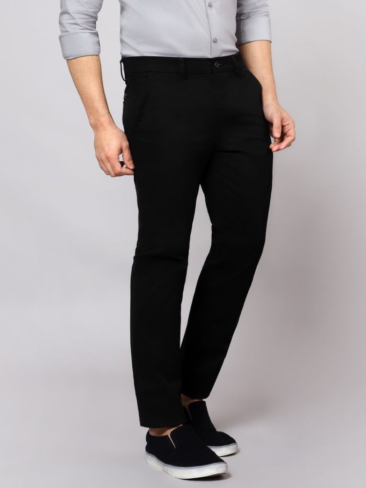 Rich Black Chinos for Men