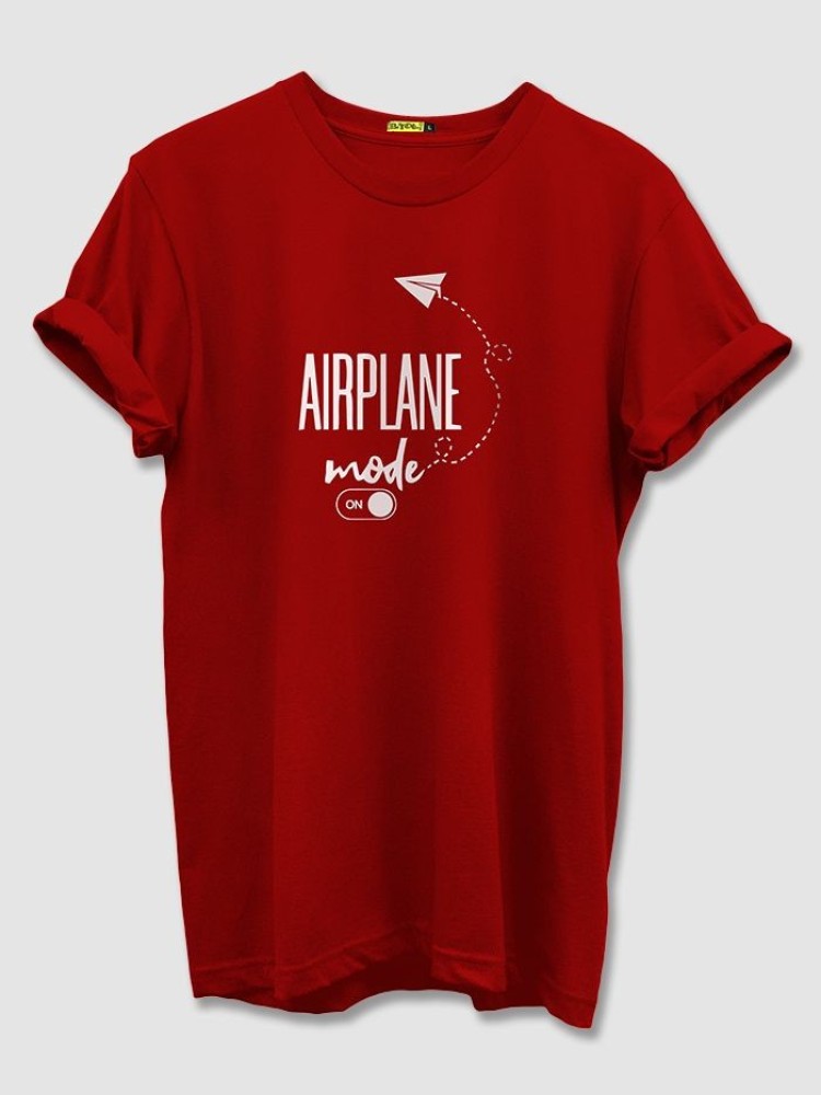 Airplane Mode On T-shirts for Men