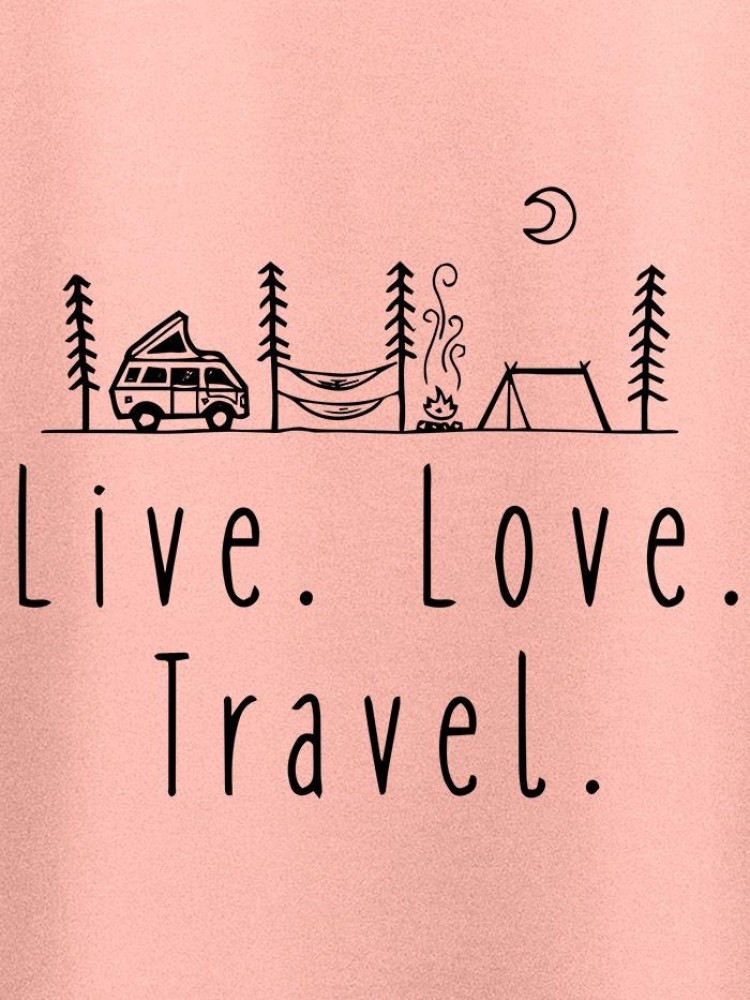 Live Love Travel T-Shirts for Mens