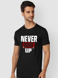 Never Give Up T-shirt For Men
