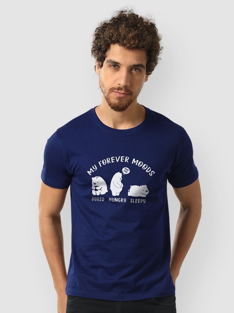 Moody Bear Half Sleeve T-shirt for Men