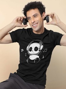 Music Panda Mens T-shirt