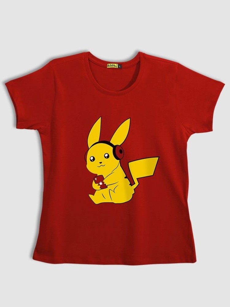 Pikachu Music T-shirts for Girls