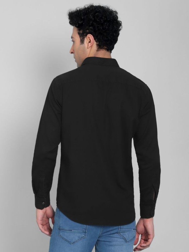 Black Sulphur Twill Shirt for Men