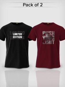 Pack of 2 - Limitless Printed Combo T-shirts